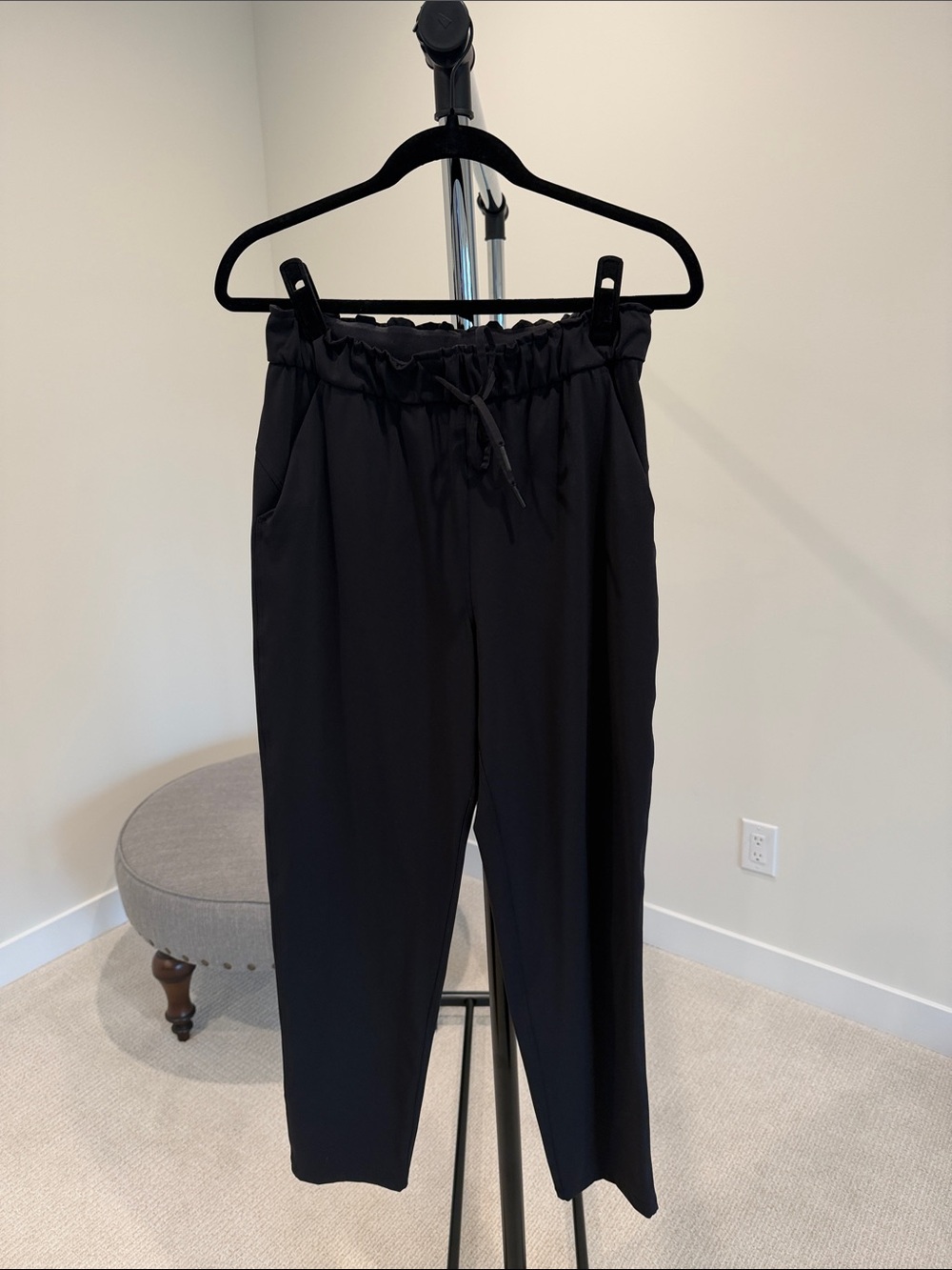 lululemon athletica Black Drawstring Jogger Pants